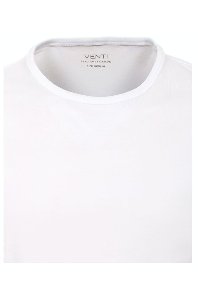venti T-shirt Herren Venti Regular Einfarbig Kurze Ärmel Sonderangebot der Fabrik