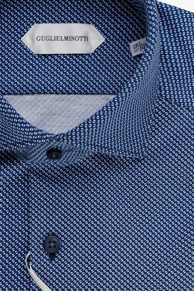 guglielminotti Hemd Herren Guglielminotti Regular Halb Unifarben 85% poliammide 15% elastam kragen Französisch Lange Ärmel 50% Rabatt mit kostenlosem Versand