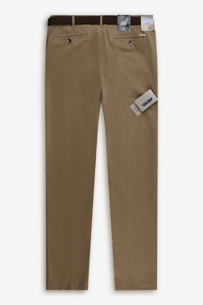 meyer Hose Herren Meyer Klassische Slim Einfarbig 97% Baumwolle 3% elastan Auslauf