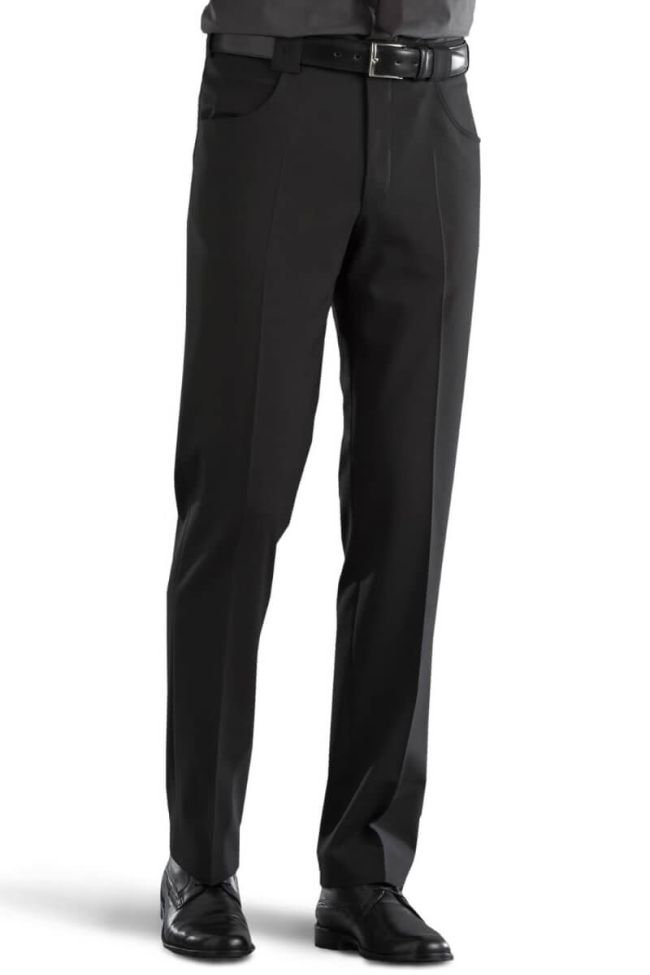 meyer Hose Herren Meyer 5 Pocket Regular Einfarbig Fabrikverkauf