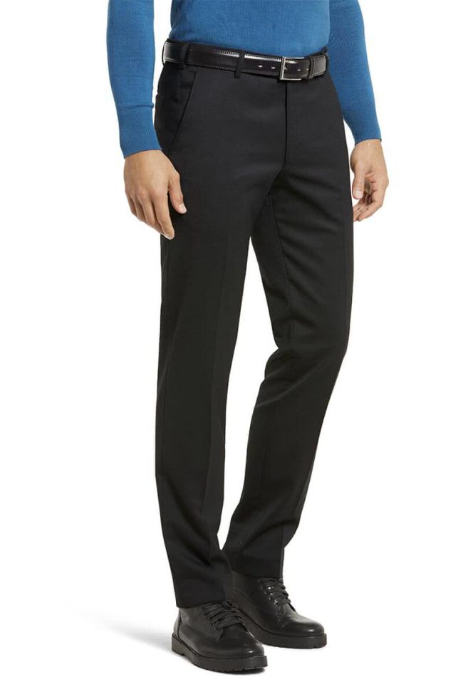 meyer Hose Herren Meyer Klassische Regular Einfarbig Kostenloser Versand