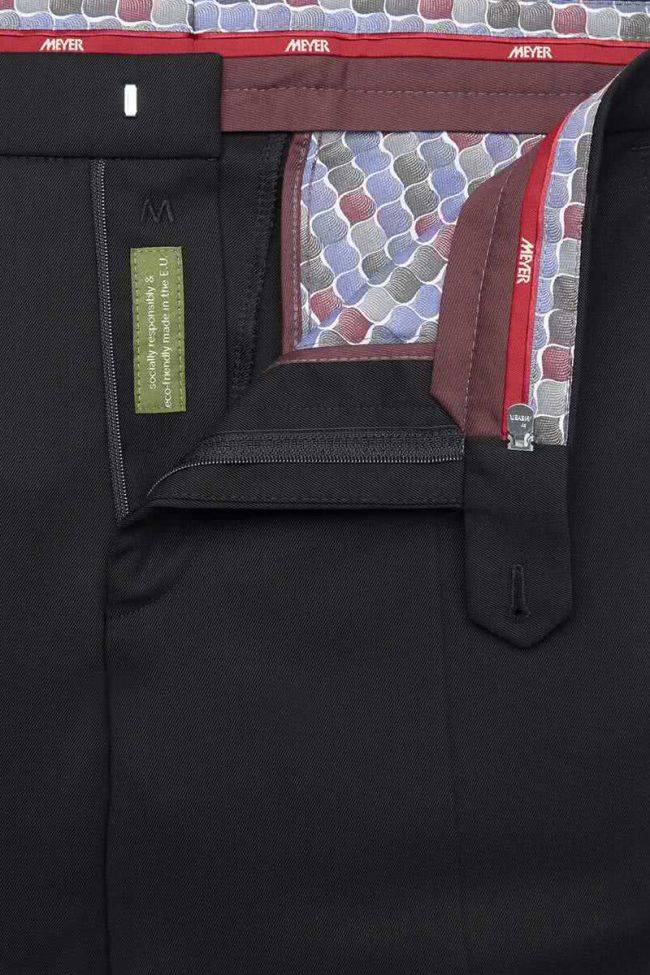 meyer Hose Herren Meyer Klassische Regular Einfarbig Kostenloser Versand