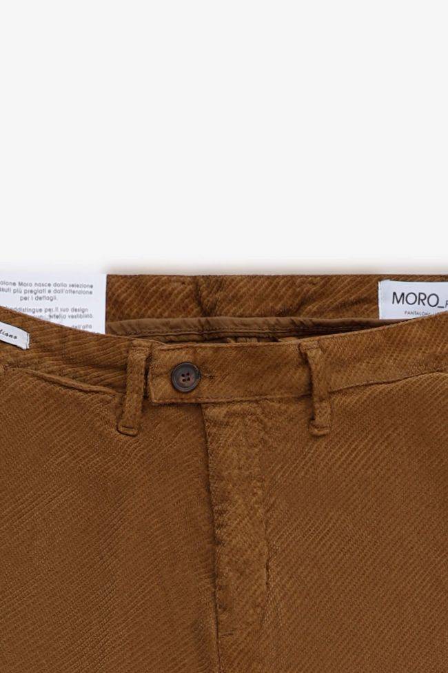 moro Hose Herren Moro Chinos Slim Einfarbig 98% cotton 2% ea Fabrik Onlineshop