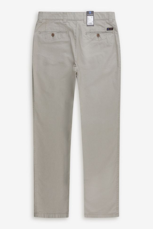 luigi morini Hose Herren Luigi Morini Chinos Regular Einfarbig 97% Baumwolle 3% elastan Begrenztes Angebot
