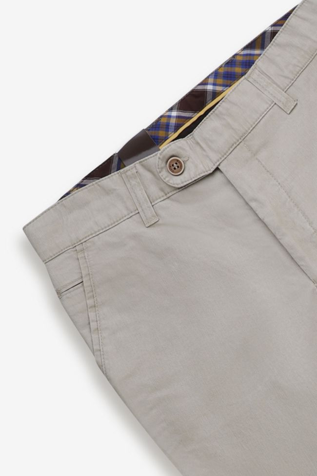 luigi morini Hose Herren Luigi Morini Chinos Regular Einfarbig 97% Baumwolle 3% elastan Begrenztes Angebot