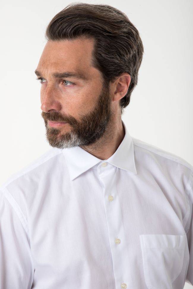 aplomb Hemd Herren Aplomb Classic Einfarbig 100% Baumwolle kragen Italienisch Lange Ärmel Zeitlich begrenztes Angebot