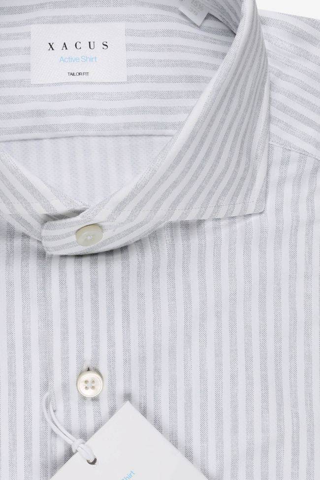 xacus Hemd Herren Xacus Regular Bügelfreie Streifen 86% poliammide 14% elastan kragen Französisch Lange Ärmel Discount Store für neue Produkte
