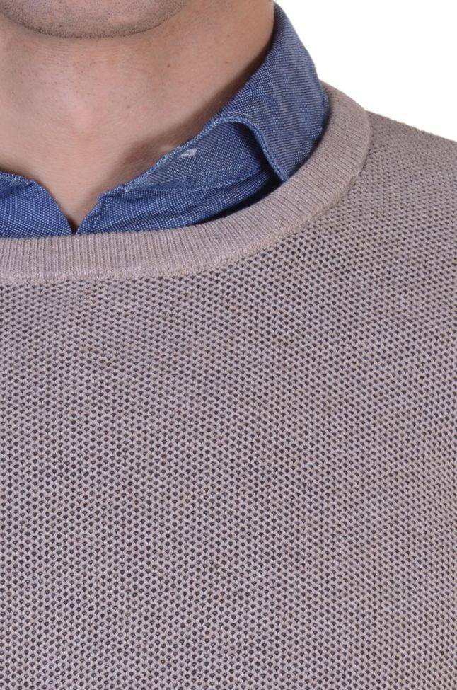casamoda Strickwaren Herren Casamoda Rundhalsausschnitt Classic Einfarbig 100% winter cotton Online