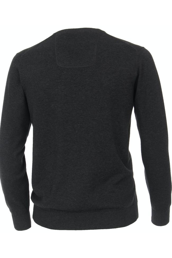 casamoda Strickwaren Herren Casamoda Classic Einfarbig Fabrikpreis