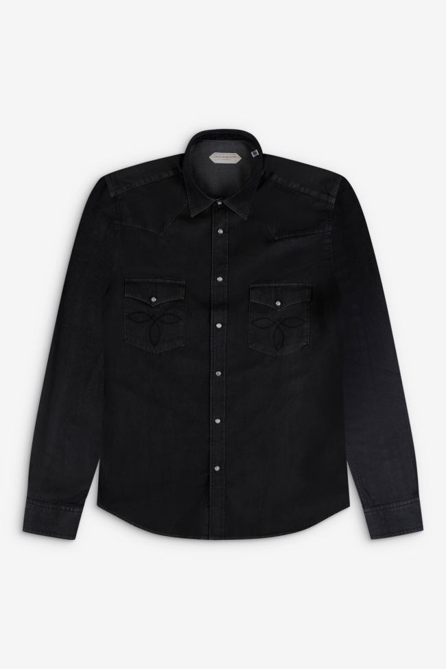 guglielminotti Hemd Herren Guglielminotti Regular Einfarbig 100% Baumwolle kragen Italienisch Lange Ärmel Flash Sale