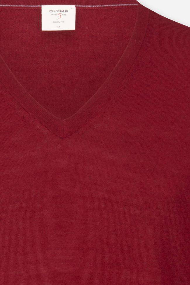 olymp Strickwaren Herren Olymp V-Ausschnitt Regular Einfarbig Kauf eins, bekomm eins gratis