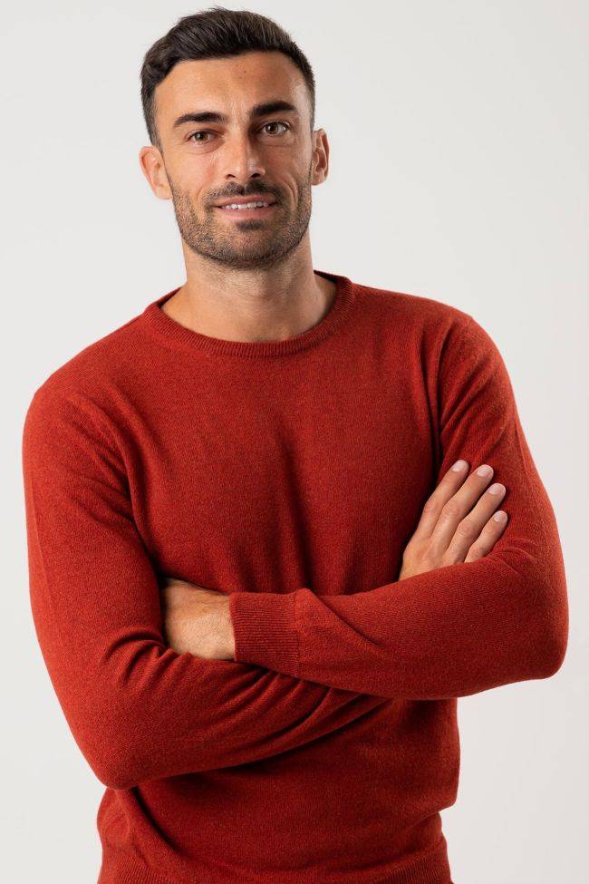 privati firenze Strickwaren Herren Privati Firenze Rundhalsausschnitt Slim Einfarbig 100% Kaschmir Wochenangebot