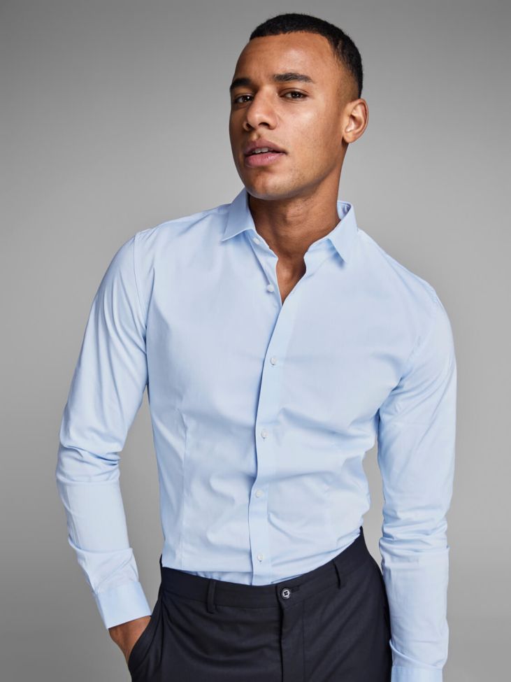 jack & jones Hemd Herren Jack & Jones Slim Lange Ärmel Kostenlose Rückgabe