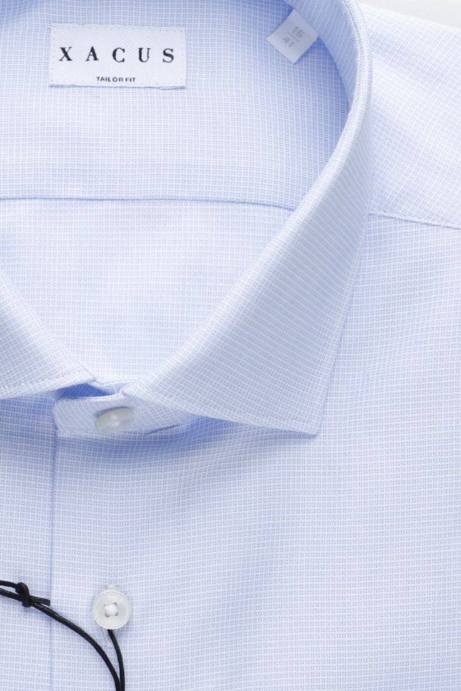 xacus Hemd Herren Xacus Regular Halb Unifarben 100% Baumwolle kragen Französisch Lange Ärmel Begrenzte Freigabe