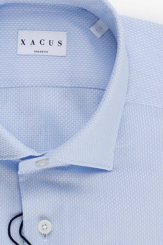xacus Hemd Herren Xacus Regular Halb Unifarben 100% Baumwolle kragen Französisch Lange Ärmel Im Verkauf