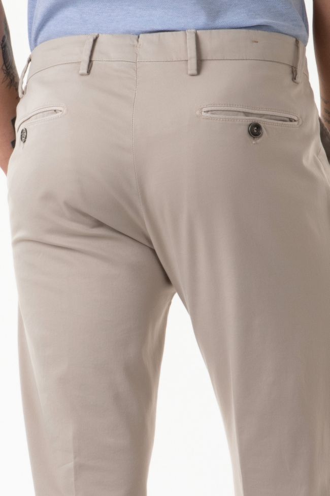 b-settecento Hose Herren B-Settecento Chinos Slim Einfarbig 97% Baumwolle 3% elastan Verkauf