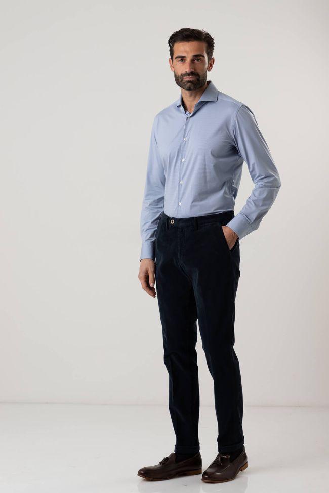 b-settecento Hose Herren B-Settecento Chinos Slim Einfarbig 98% cotton 2% elastan Hotsell