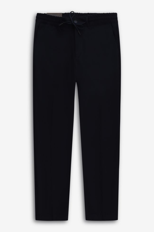 moro Hose Herren Moro Klassische Slim Einfarbig 70% Viscosa 30% Nylon