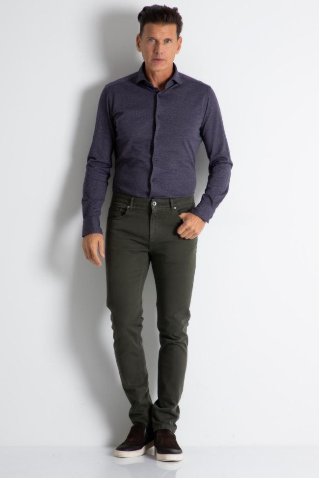 yan simmon Hose Herren Yan Simmon 5 Pocket Slim Einfarbig Großer Ausverkauf