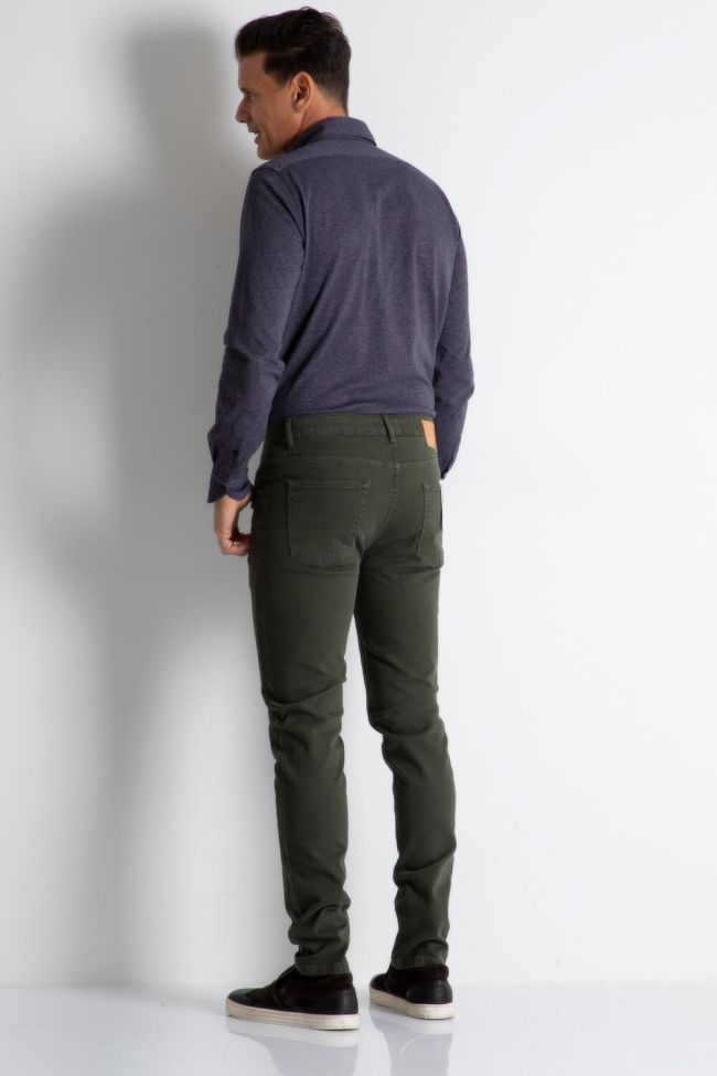 yan simmon Hose Herren Yan Simmon 5 Pocket Slim Einfarbig Großer Ausverkauf