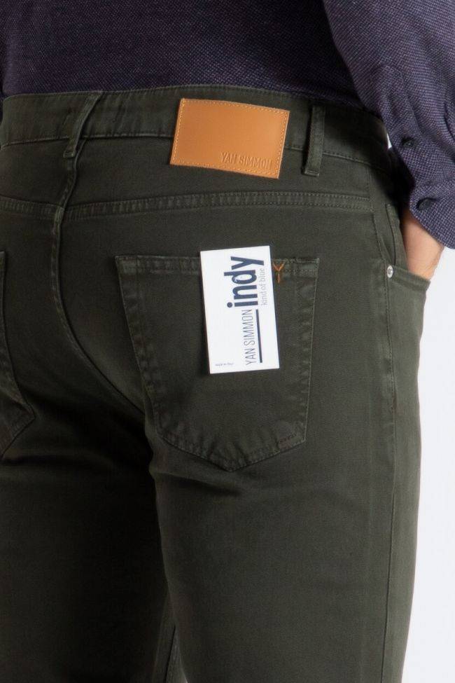 yan simmon Hose Herren Yan Simmon 5 Pocket Slim Einfarbig Großer Ausverkauf