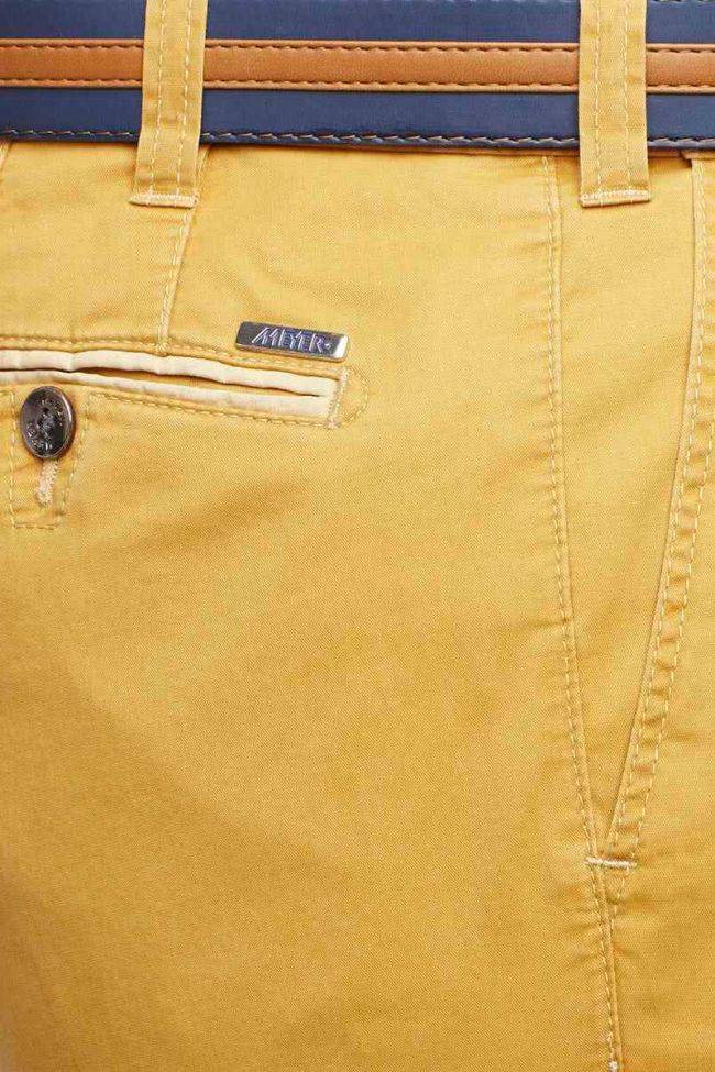 meyer Hose Herren Meyer Chinos Regular Einfarbig 97% Baumwolle 3% elastan Lagerräumung