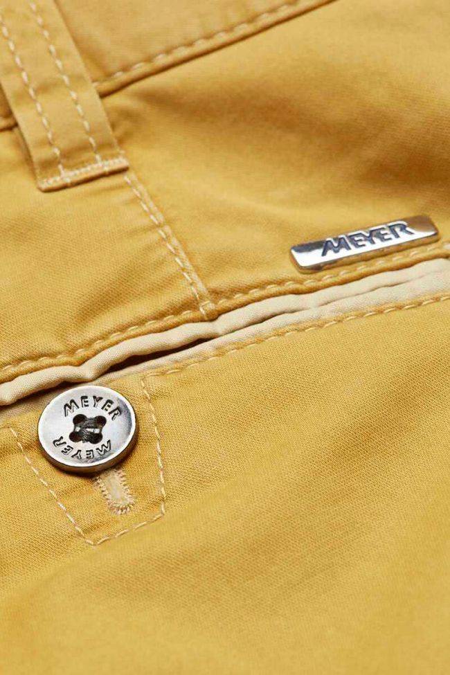 meyer Hose Herren Meyer Chinos Regular Einfarbig 97% Baumwolle 3% elastan Lagerräumung