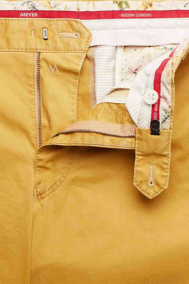 meyer Hose Herren Meyer Chinos Regular Einfarbig 97% Baumwolle 3% elastan Lagerräumung