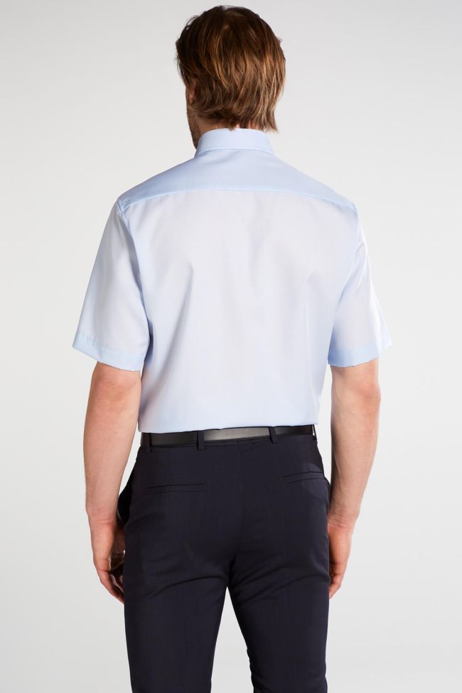 eterna Hemd Herren Eterna Comfort Bügelfreie kragen Italienisch Kurze Ärmel Clearance-Verkauf
