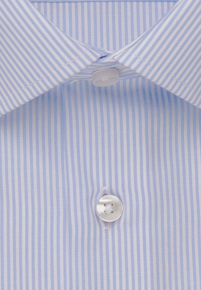 seidensticker Hemd Herren Seidensticker Slim Bügelfreie Streifen kragen Italienisch Lange Ärmel Begrenzt auf 3 Tage