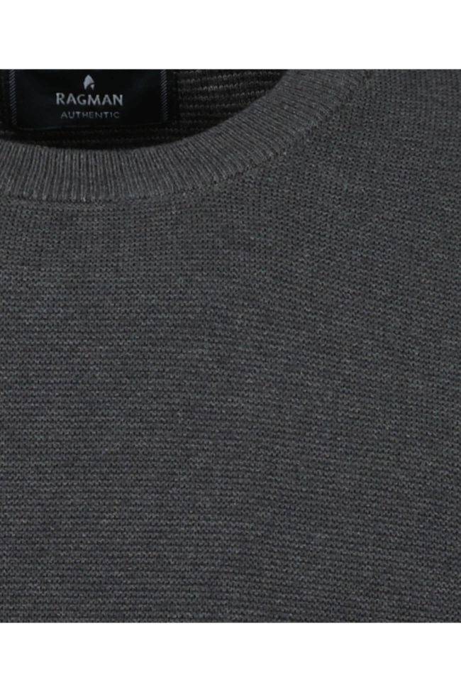 ragman Strickwaren Herren Ragman Rundhalsausschnitt Classic Günstig kaufen