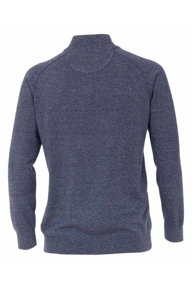 casamoda Strickwaren Herren Casamoda Reißverschluss Classic Einfarbig 100% Baumwolle Großer Ausverkauf