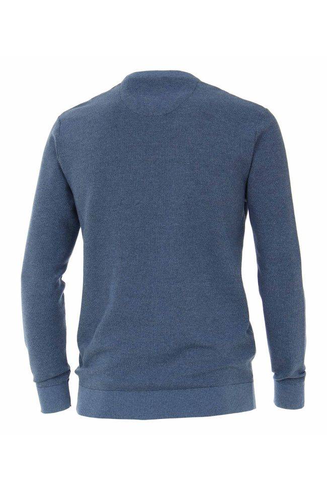 casamoda Strickwaren Herren Casamoda Rundhalsausschnitt Classic Einfarbig 90% Baumwolle 10% Polyester Kauf eins, bekomm eins gratis