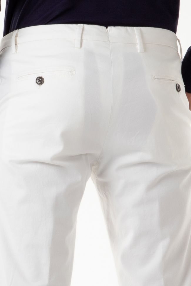 b-settecento Hose Herren B-Settecento Chinos Slim Einfarbig 97% Baumwolle 3% elastan Online Shopping