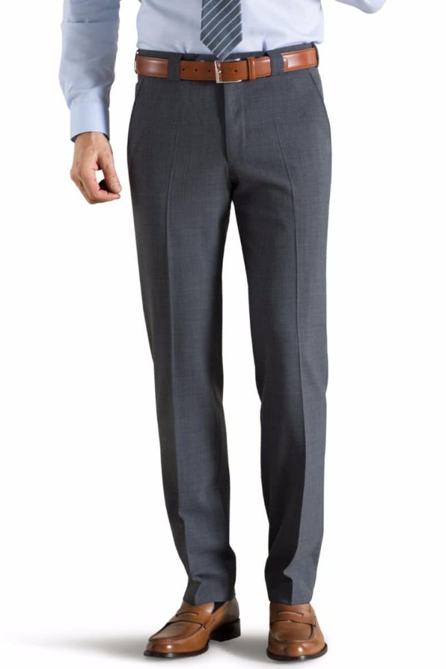 meyer Hose Herren Meyer Chinos Regular Einfarbig