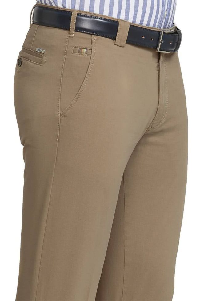 meyer Hose Herren Meyer Chinos Regular Einfarbig Kauf eins, bekomm eins gratis