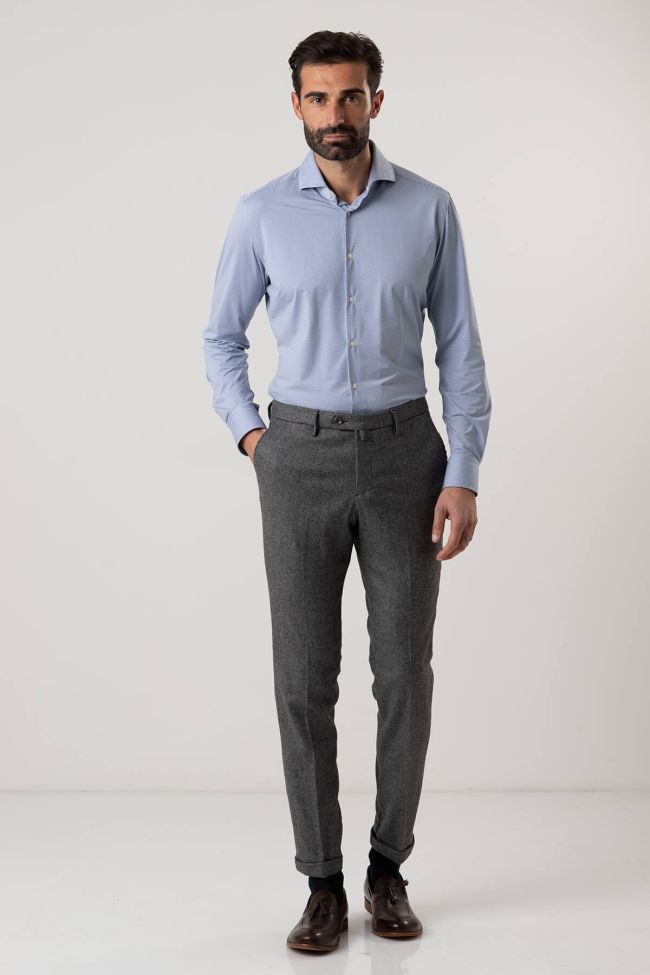 b-settecento Hose Herren B-Settecento Chinos Slim Halb Unifarben Riesige Ersparnisse