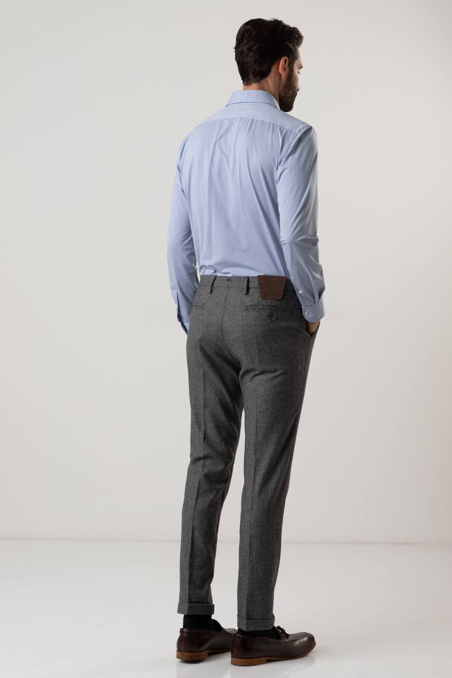 b-settecento Hose Herren B-Settecento Chinos Slim Halb Unifarben Riesige Ersparnisse