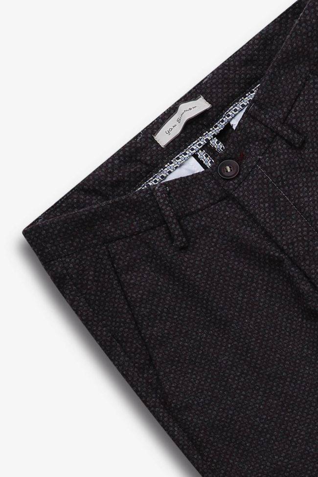 yan simmon Hose Herren Yan Simmon Klassische Slim Halb Unifarben 60% wool 35% pl 5% pa VIP-Rabatte