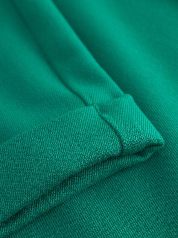 ﻿Mademoiselle YéYé Bundfaltenhose schmal zulaufend aus Gabardine Versandkostenfrei