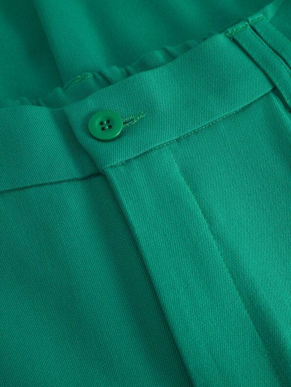 ﻿Mademoiselle YéYé Bundfaltenhose schmal zulaufend aus Gabardine Versandkostenfrei