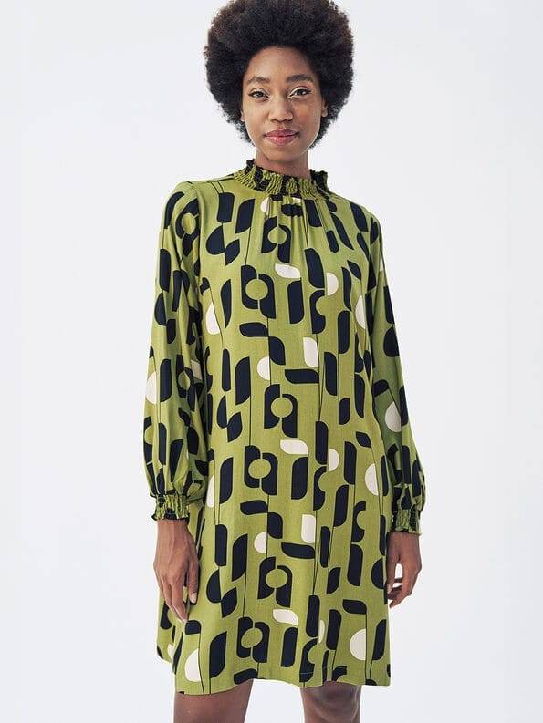 Mademoiselle YéYé A-Linien Kleid aus Ecovero by Lenzing Begrenztes Angebot