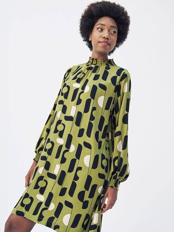 Mademoiselle YéYé A-Linien Kleid aus Ecovero by Lenzing Begrenztes Angebot