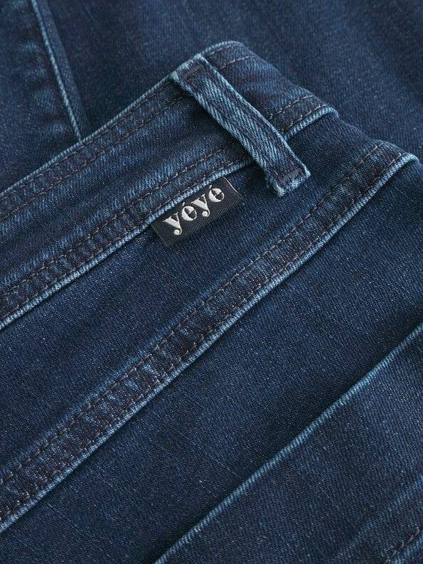 Mademoiselle YéYé Jeans Hose mit aufgesetzten Taschen aus Bio-Baumwolle Preisnachlass
