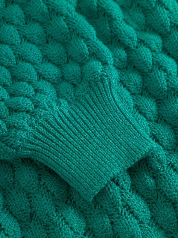 Mademoiselle YéYé Grobstrick Pullover aus Bio-Baumwolle Black Friday