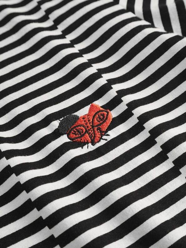Mademoiselle YéYé Leichter Sweater mit Stickerei aus Bio-Baumwolle Jubiläumsangebot