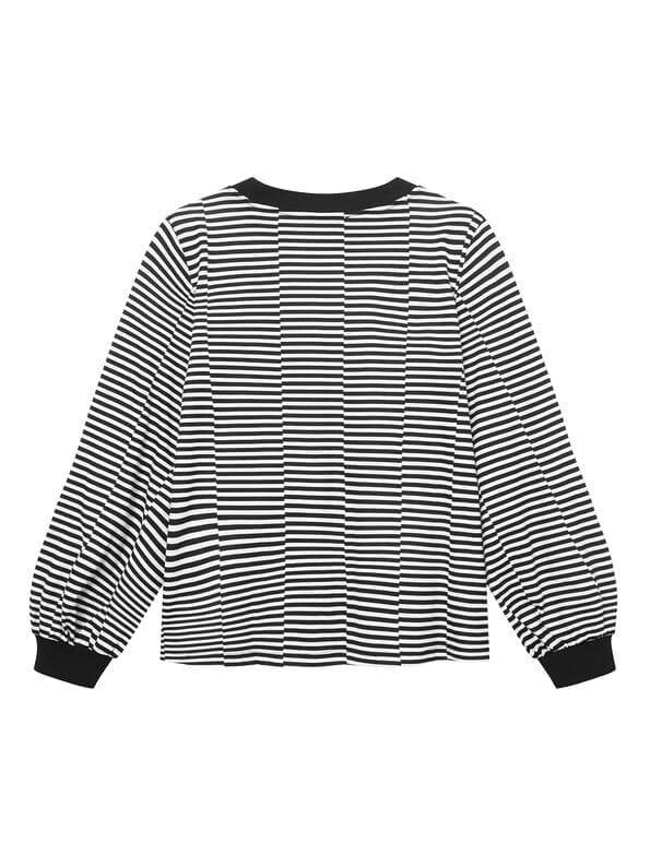 Mademoiselle YéYé Leichter Sweater mit Stickerei aus Bio-Baumwolle Jubiläumsangebot