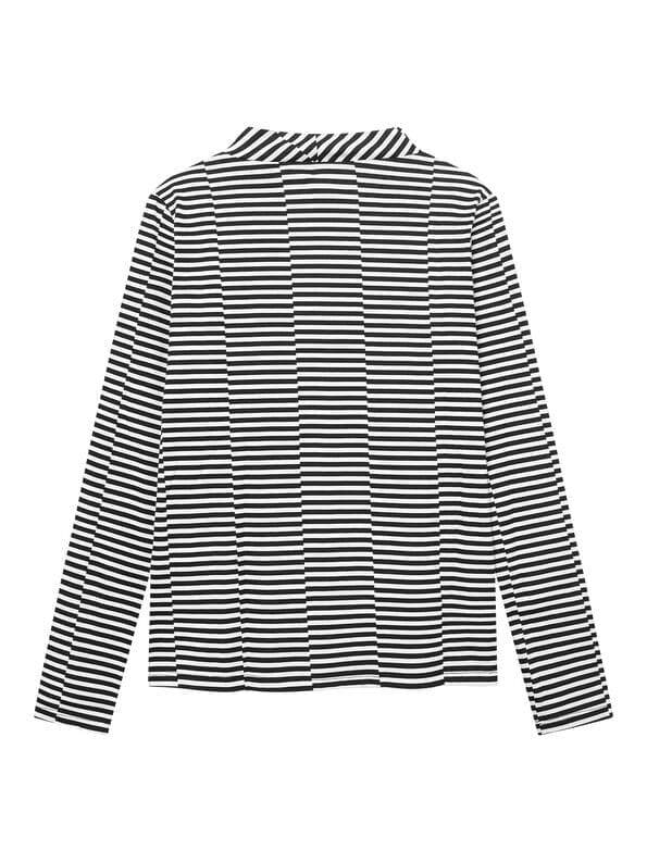 Mademoiselle YéYé Longsleeve mit Stehkragen aus Bio-Baumwolle Heißer Verkauf