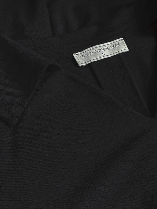 Mademoiselle YéYé Jersey Bluse mit Kellerfalte aus Ecovero by Lenzing Bestseller
