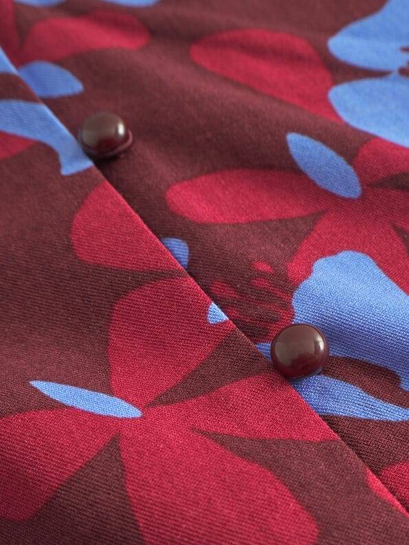Mademoiselle YéYé Bluse mit Ballonärmeln aus Ecovero by Lenzing Saisonale Angebote